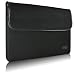 Case-Mate 15" Glovez Sleeve for 15" MacBook Pro Laptop, Neoprene Interior, Perforated Nylon Exterior, Leather Accent, Phantom Black  (67564)