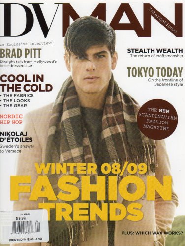 Dvman Uk Fashion Magazine Winter 2008 (EXCLUSIVE INTERVIEW: BRAD PITT, STRAIGHT TALK FROM HOLLYWOOD'S BEST-DRESSED STAR)