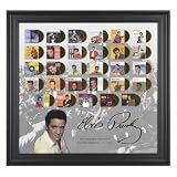 Elvis Presley Number 1 Gold Record Hits Framed Art, Limited Edition of 1956