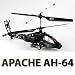 Spielwaren : 3-KANAL APACHE AH-64 RC HUBSCHRAUBER HELICOPTER HELIKOPTER HELI! FLUGBEREIT!