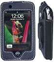 Premium Black Leather Case With Belt Clip for iPod Touch 2nd Generation