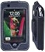 Premium Black Leather Case With Belt Clip for iPod Touch 2nd Generation