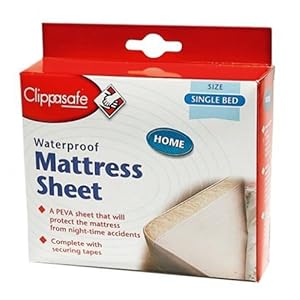 Clippasafe Waterproof Mattress Sheet (Single Bed) Clippasafe Waterproof Mattress Sheet (Single Bed)