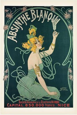 (24x36) Nouer Absinthe Blanqui Art Poster Print