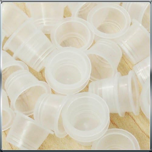 100 Pieces Large Tattoo Ink Caps Cups Supplies #16