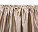 lovemyfabric Classic Faux Silk Valance/Tier Window Treatment panel/Window Decor (56