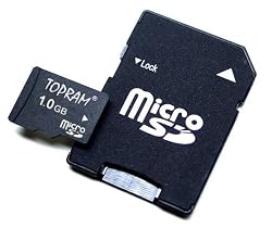 TOPRAM 1GB MicroSD Micro SD TransFlash Memory Card with FREE SD Adapter