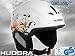 Hudora Skihelm Snowboardhelm Helm HMX HDX TÜV/GS, HDX - weiss, XL 60-61