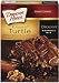 Duncan Hines Chocolate Lover's Brownie Mix, Turtle with Caramel and Nuts, 16.7-Ounce Boxes (Pack of 6)