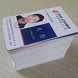 100 Blank Inkjet PVC ID Cards, Double Sided Printing