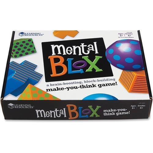 LRNLER9280 - Learning Resources Mental Blox Critical Thinking Activity Set, 20pkg