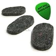 OVAL FELT PICKS FOR BASS GUITAR UKULELE AND MORE 3 PACK