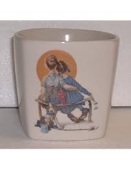 Norman Rockwell Twos Company Limited Edition Planter