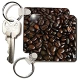 Florene Food and Beverage - Dark Coffee Beans - Key Chains
