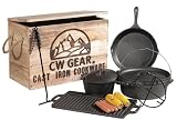 CW Gear Cast Iron Cookware Set