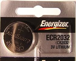 CR2032 Energizer Lithium Batteries (1 pack of 5)
