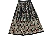 Women's Long Sequin Bohemian Peasant India Gypsy Peasant Skirt