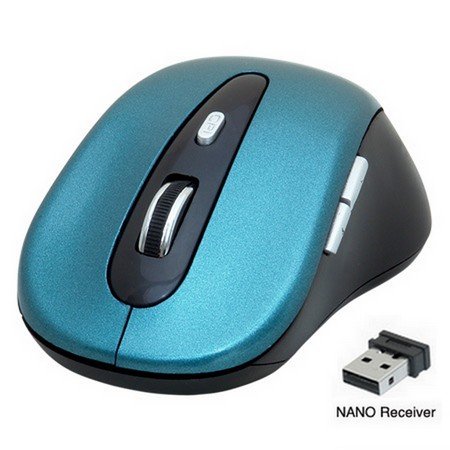 Frisby 2.4Ghz Wireless 1600 DPI Computer Desktop Mouse