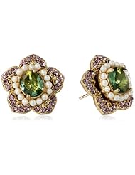 Carolee LUX "Candy Girl" Button Earrings