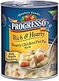 Progresso Rich & Hearty Soup, Chicken Pot Pie Style, 18.5-Ounce Cans (Pack of 12)