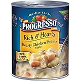 Progresso Rich & Hearty Soup, Chicken Pot Pie Style, 18.5-Ounce Cans (Pack of 12)