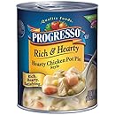 Progresso Rich &amp; Hearty Soup, Chicken Pot Pie Style, 18.5-Ounce Cans (Pack of 12)