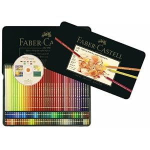 A.W. Faber-Castell Tin of 120 Polychromos Artists Colored Pencils by A.W. FABER-CASTELL