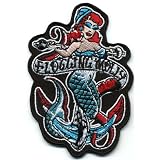 Mermaid Embroidered Patch (マーメイド刺繍パッチ)(FLOGMPA-02)
