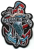 Mermaid Embroidered Patch (マーメイド刺繍パッチ)(FLOGMPA-02)