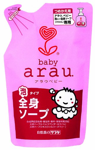 arau.ベビー 泡全身ソープ 詰替え 400ml