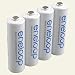 eneloop Rechargeable Batteries, 4-pack AA