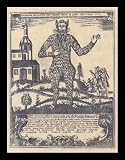 Russian copper engraver around 1760 (Monsters, as 1760 in Spain appeared) Black Wood-Mounted Art Poster Print - 13