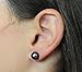 Tahitian South Sea Cultured Pearl Stud Earrings in 14K Gold - AAA Quality