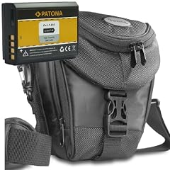 KIT mit Bundlestar * Akku f�r CANON LP-E10 + MANTONA Colttasche Colt Kameratasche schwarz f�r CANON EOS 1100D