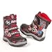 SPIDERMAN Kinder Winter Stiefel, C- TEXI Klima Membrane, schwarz-silber-rot