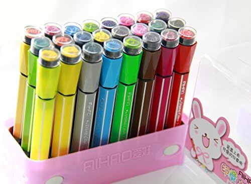 Simmer 24 Colors Fine Point Marker Pen With Seal , Art Painting Kits For Kids (24)