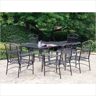 Iron Patio 7 Piece Tropico Dining Set