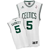 Kevin Garnett Youth Jersey: adidas White Replica #5 Boston Celtics Jersey