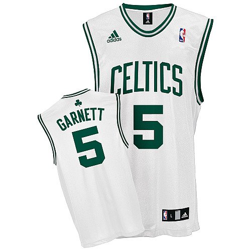 Kevin Garnett Youth Replica Jersey - Boston Celtics Jerseys (White)