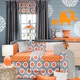 Rhythm 4 Piece Baby Crib Bedding Set with Bumper by Sweet Potato