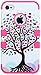 MYBAT TUFF Hybrid Phone Protector Cover for Apple iPhone 4/4S - Retail Packaging - Love Tree/Electric Pink