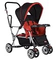 Joovy Caboose Stand-On Tandem Stroller Red