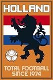 Empire 92298 Fu&szlig;ball - Holland total Football Fussball Plakat Poster - 61 x 91.5 cm