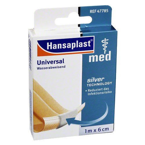 HANSAPLAST med Universal 6 cmx1 m Abschnitte 10 St Streifen
