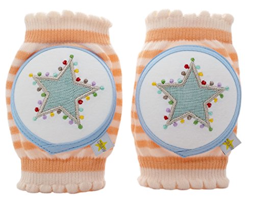 Crawlings Unisex Star Knee Pads