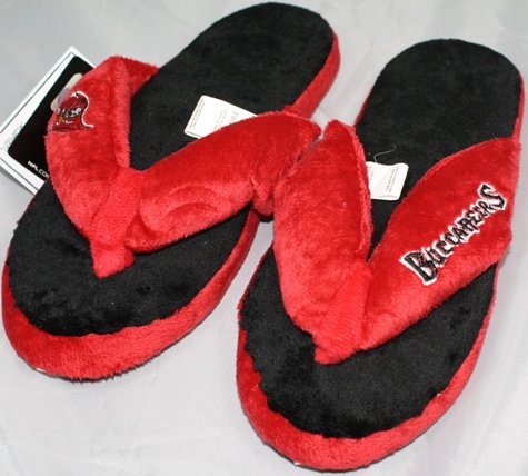 Tampa Bay Buccaneers NFL Flip Flop Thong Slippers