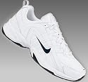 Nike T-LITE VIII Mens Running Fashion Shoes White Leather