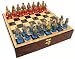 Medieval Times Chess Set and High Gloss Chess Board