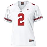 Nike Ohio State Buckeyes #2 Ladies White Replica Football Jersey