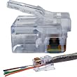 Platinum Tools 100026C EZ-RJ12/11 Connectors, 50 pc. Clamshell